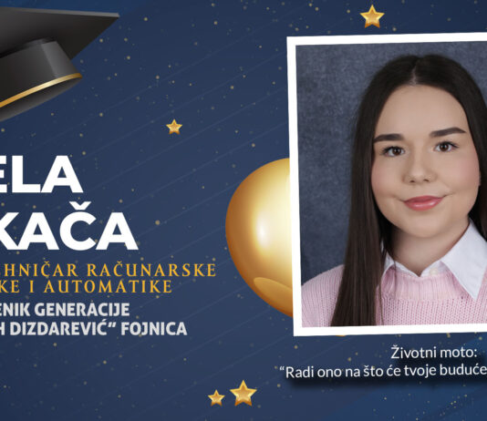Emela Mukača, učenik generacije