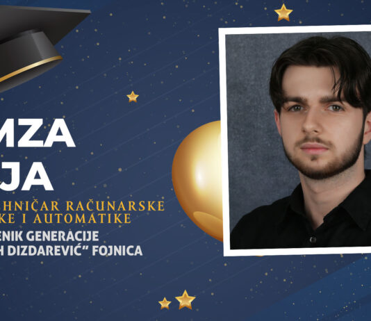 Hamza Žolja, učenik generacije