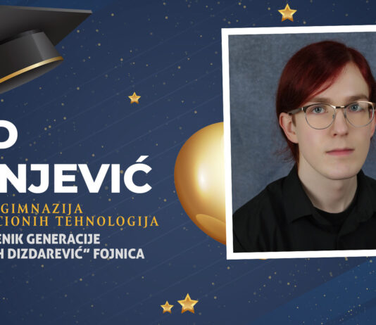 Said Tutnjević, učenik generacije