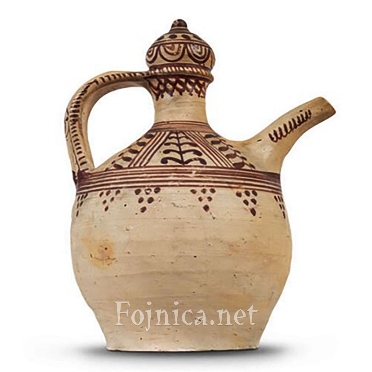 Višnjička ili bijela keramika, koja se smatra najljepšom seoskom keramikom sa područja BiH